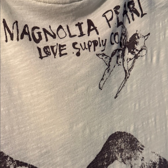 Magnolia Pearl White and Pink Graphic Dress - Picture 9 of 11